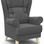 Кресло отдыха "Комфорт-2" (CANDY GREY,CANDY GREY,Бесцветный (Лак))