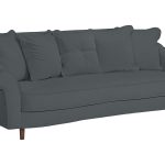 Диван "Ника" (CATANIA GRAPHITE,CATANIA GRAPHITE,Орех (Лак))