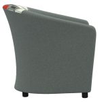 Кресло отдыха "Глория-Эконом-2" (GEOMETRY SLATE,CANDY GREY)