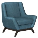 Кресло отдыха "Комфорт-10" (BRAVO BLUE,BRAVO BLUE,Венге (Лак))