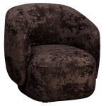 Кресло отдыха "САВАЖ" (PLUSH CHOCOLATE,PLUSH CHOCOLATE)