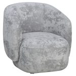 Кресло отдыха "САВАЖ" (PLUSH SILVER,PLUSH SILVER)