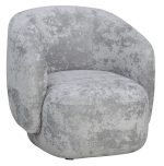 Кресло отдыха "САВАЖ" (PLUSH SILVER,PLUSH SILVER)