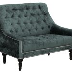 Диван "ПРАДО" (PLUSH DUSTY GREEN,PLUSH DUSTY GREEN,Венге (Лак))