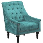 Кресло отдыха "ПРАДО" (PLUSH LAGOON,PLUSH LAGOON,Венге (Лак))