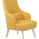 Кресло отдыха "Комфорт-5" Высокая спинка (BARNI CURCUMA,BARNI CURCUMA,Бесцветный (Лак))