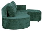 Мягкий угол "Каир" (Левый) (PLUSH DUSTY GREEN,PLUSH DUSTY GREEN) — изображение 3