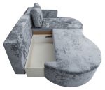 Мягкий угол "Каир" (Левый) (PLUSH GRAPHITE,PLUSH GRAPHITE) — изображение 10