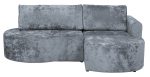 Мягкий угол "Каир" (Левый) (PLUSH GRAPHITE,PLUSH GRAPHITE) — изображение 4
