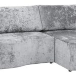 Мягкий угол "Каир" (Левый) (PLUSH SILVER,PLUSH SILVER)