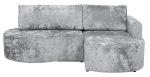 Мягкий угол "Каир" (Левый) (PLUSH SILVER,PLUSH SILVER) — изображение 4