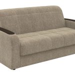 Диван "Глория-Аккордеон" (с ящиком) (CORTEX BEIGE,CORTEX BEIGE,Венге СС8041)