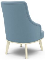 Кресло отдыха "Комфорт-5" Высокая спинка (CATANIA DUSTY BLUE,CATANIA DUSTY BLUE,Бесцветный (Лак)) — изображение 4
