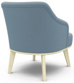 Кресло отдыха "Комфорт-5" Низкая спинка (CATANIA DUSTY BLUE,CATANIA DUSTY BLUE,Бесцветный (Лак)) — изображение 4