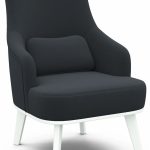 Кресло отдыха "Комфорт-5" Высокая спинка (CATANIA GRAPHITE,CATANIA GRAPHITE,Снег (Лак))