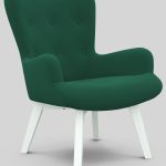 Кресло отдыха "Комфорт-7" (CATANIA IZUMRUD,CATANIA IZUMRUD,Снег (Лак))